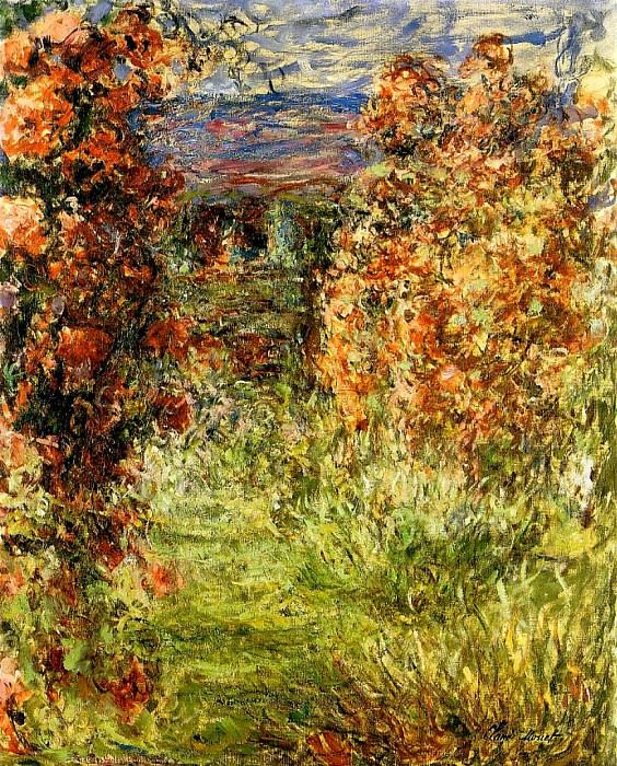 The House among the Roses 2, Claude Oscar Monet