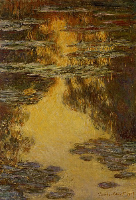 Кувшинки, 1907 09, Клод Оскар Моне