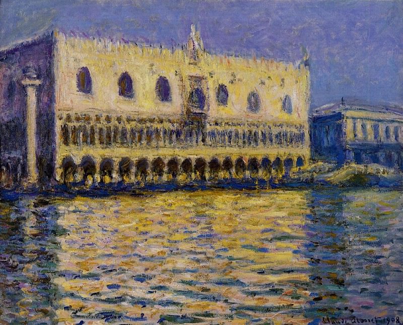 The Palazzo Ducale 2, Claude Oscar Monet