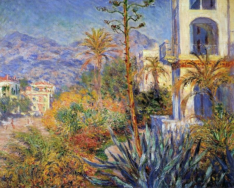 Villas at Bordighera 02, Claude Oscar Monet