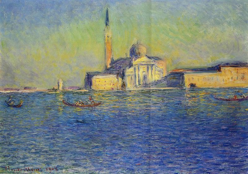 San Giorgio Maggiore, Claude Oscar Monet