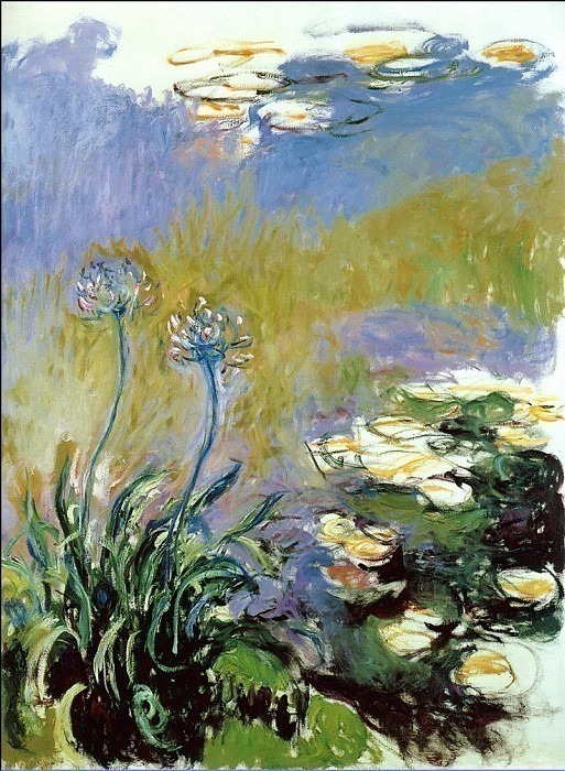 Agapanthus, Claude Oscar Monet
