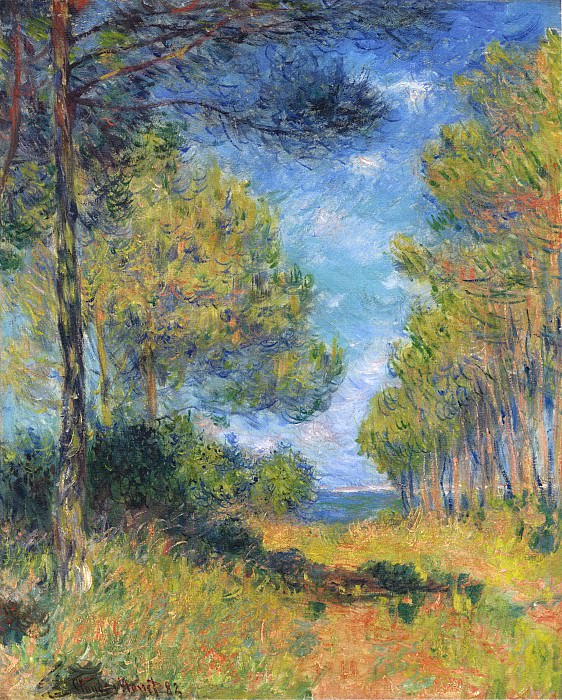 Path at Varengeville, Claude Oscar Monet