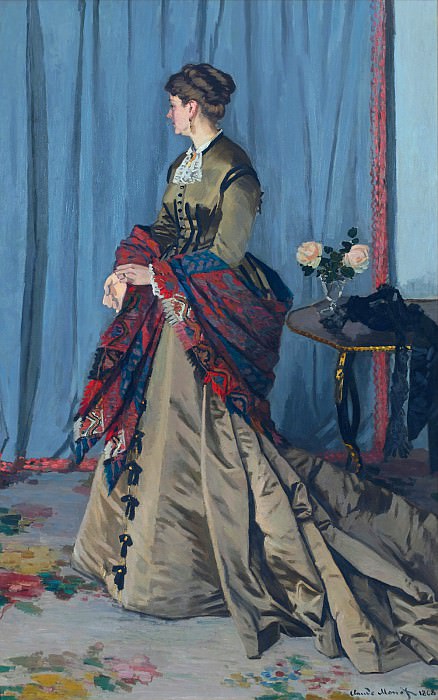 Portrait of Madame Gaudibert, Claude Oscar Monet