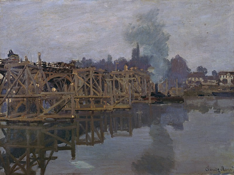 The Bridge under Repair, Claude Oscar Monet