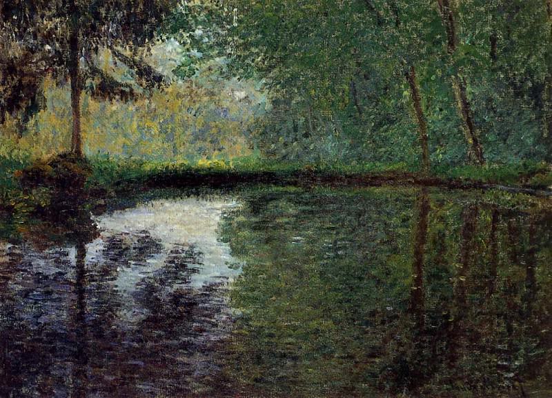 The Pond at Montgeron 2, Claude Oscar Monet