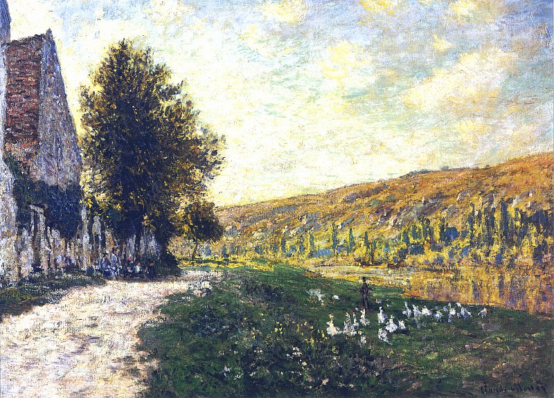 The Banks of the Seine, Lavacourt 02, Claude Oscar Monet