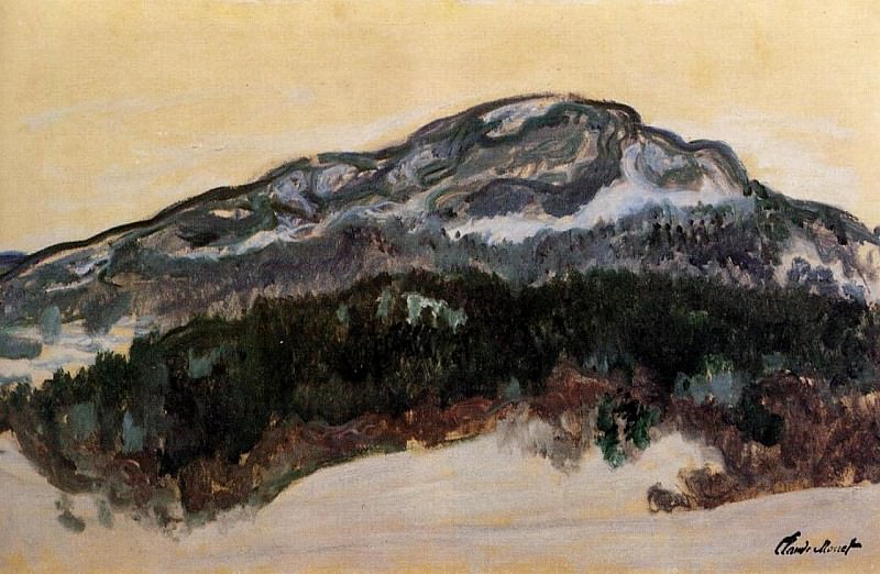 Mount Kolsaas, Norway, Claude Oscar Monet