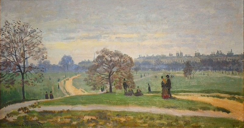 Hyde Park, London, Claude Oscar Monet