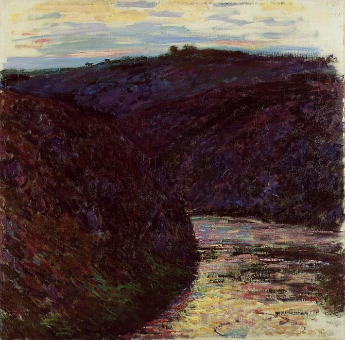 Valley of the Creuse, Claude Oscar Monet