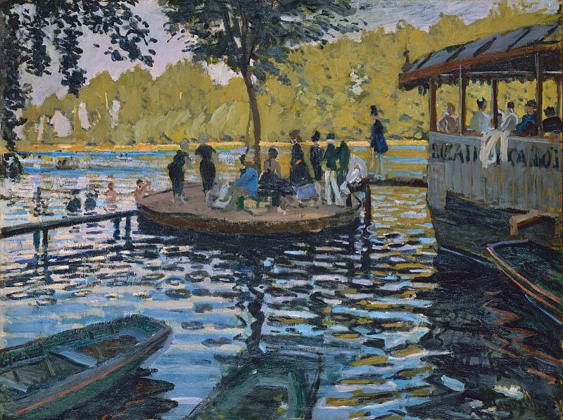 La Grenouillere, Claude Oscar Monet