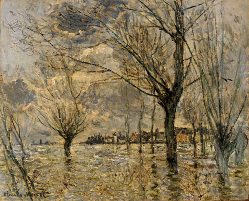 Vetheuil, LвЂ™Inondation, Claude Oscar Monet