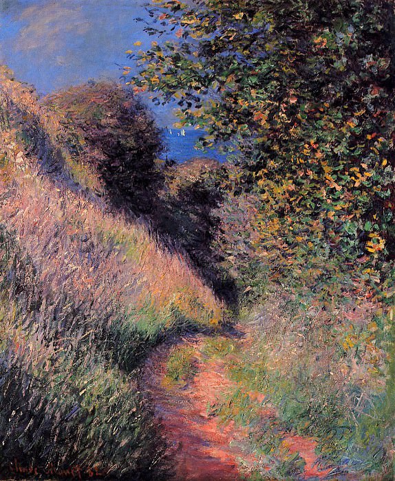 Path at Pourville, Claude Oscar Monet