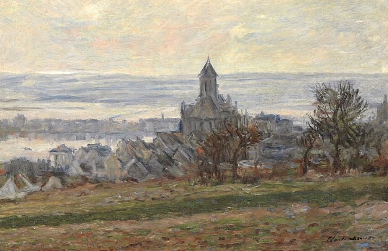 LвЂ™Eglise de Vetheuil, Claude Oscar Monet
