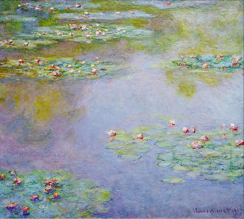 Water Lilies, 1907 01, Claude Oscar Monet