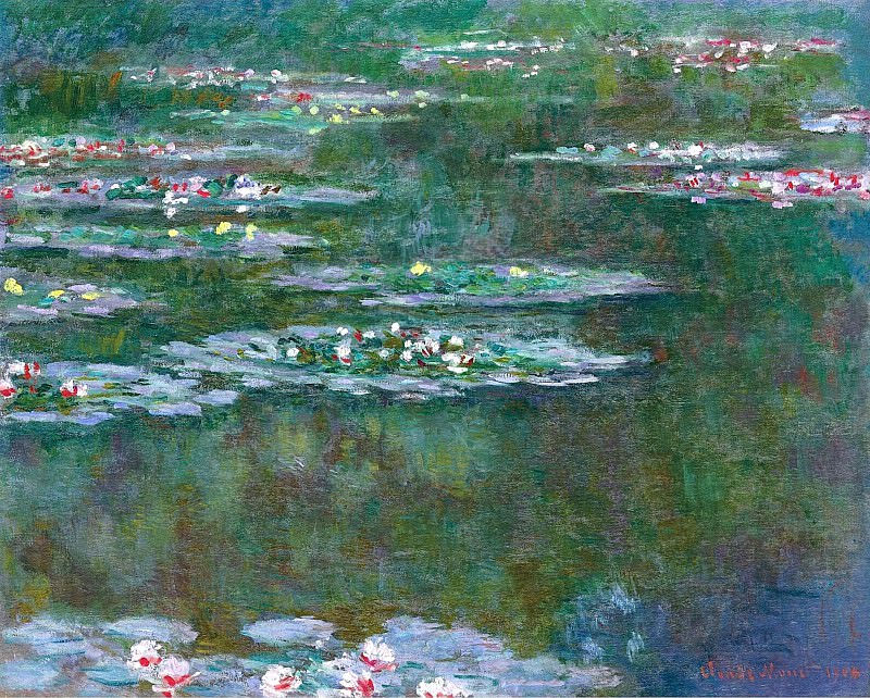 Водяные лилии, 1904 03, Клод Оскар Моне