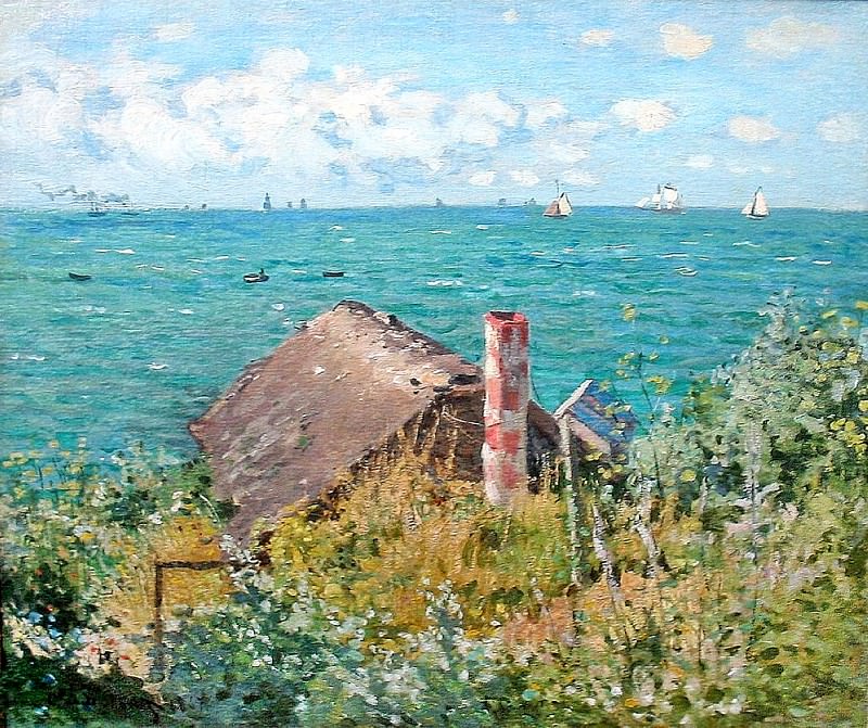 The Cabin at Saint-Adresse, Claude Oscar Monet