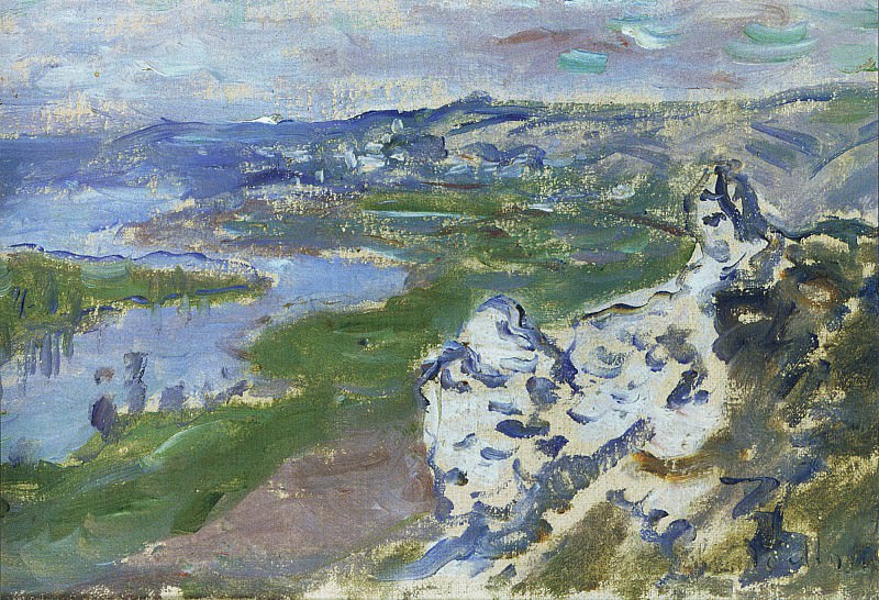 La Seine, vue des Hauteurs de Chantemesle, Claude Oscar Monet