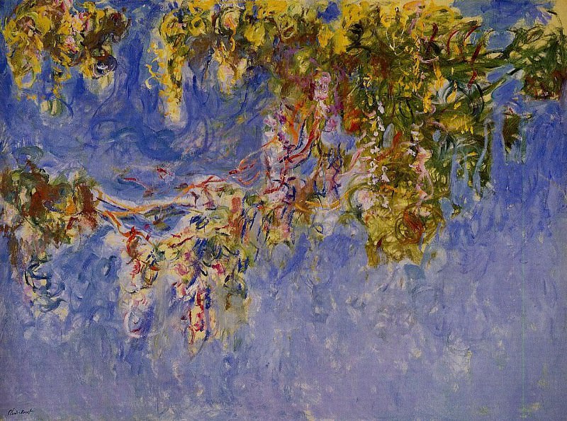 Wisteria 2, 1919-1920, Claude Oscar Monet