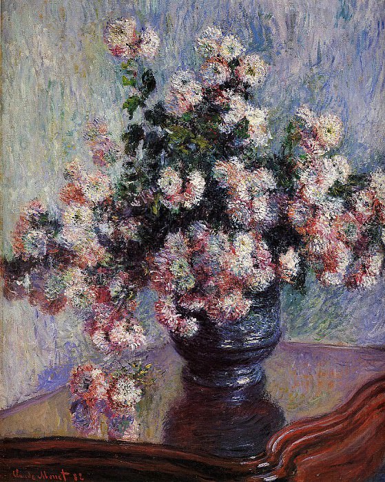Chrysanthemums, Claude Oscar Monet