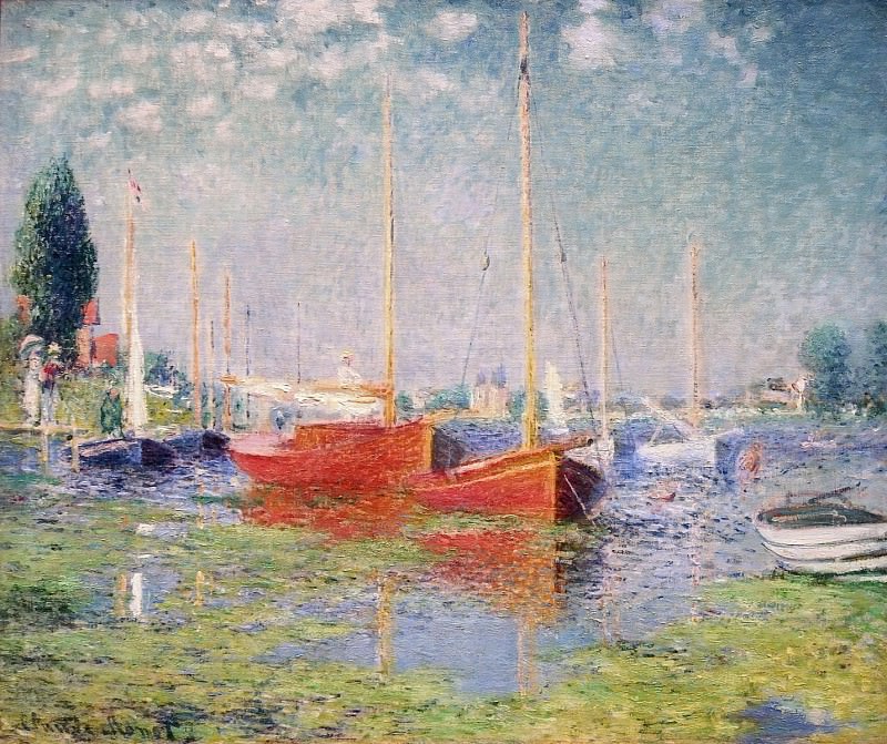 Argenteuil. Yachts 01, Claude Oscar Monet