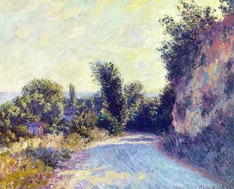 Road near Giverny 02, Claude Oscar Monet