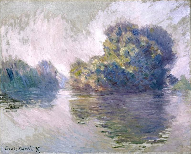 The Islets at Port-Villez, Claude Oscar Monet