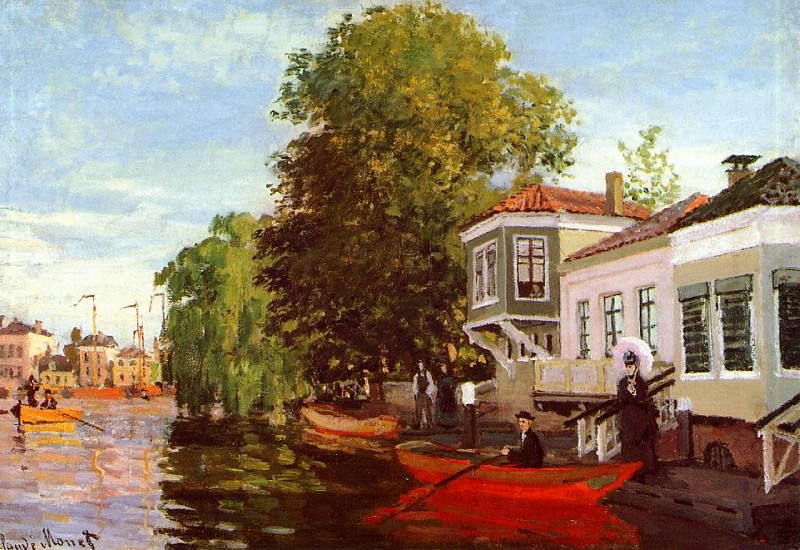 Zaan at Zaandam, Claude Oscar Monet