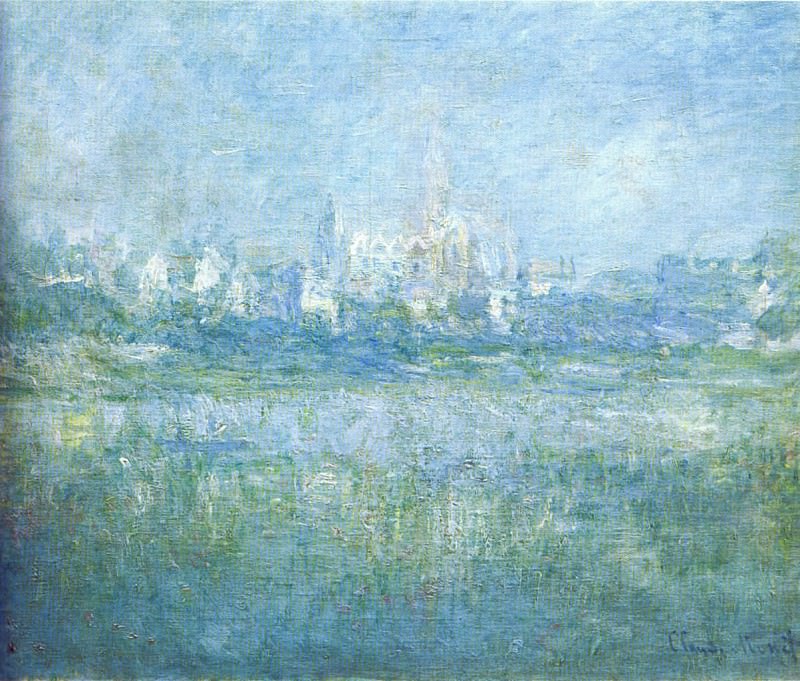Vetheuil in the Fog, Claude Oscar Monet