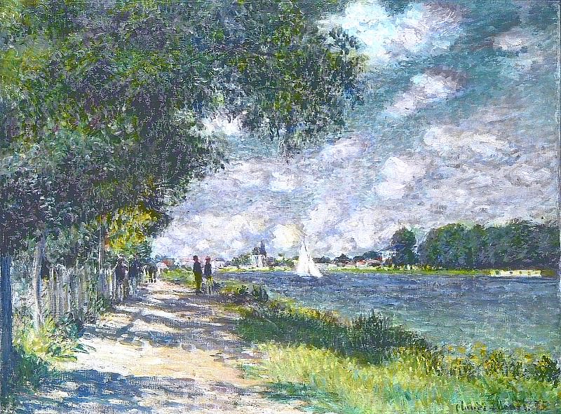 The Seine at Argenteuil, Claude Oscar Monet