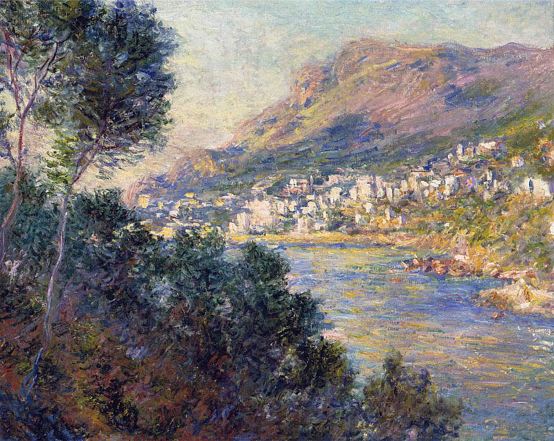 Monte Carlo Seen from Roquebrune, Claude Oscar Monet