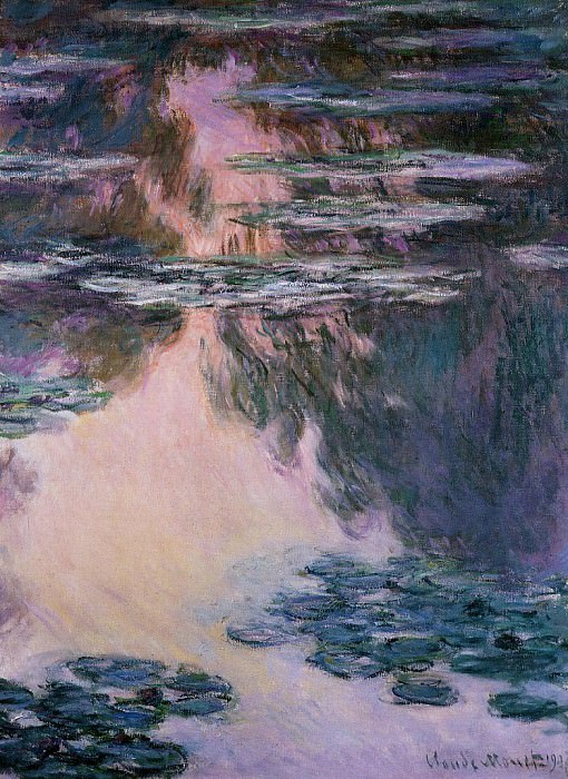 Water Lilies, 1907 11, Claude Oscar Monet