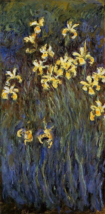 Yellow Irises 2, Claude Oscar Monet