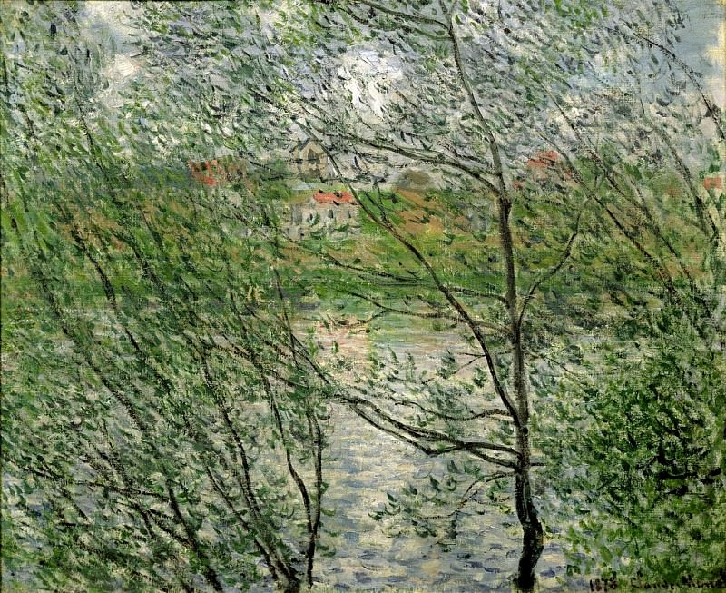 The Isle Grande-Jatte on the Siene, Claude Oscar Monet