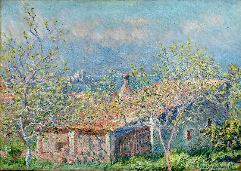 GardenerвЂ™s House at Antibes, Claude Oscar Monet