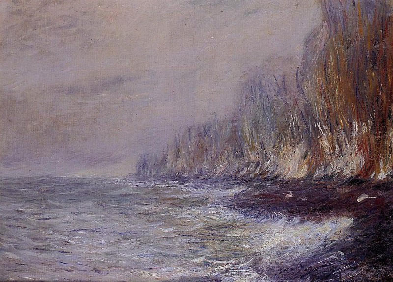 The Effect of Fog near Dieppe, Claude Oscar Monet