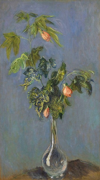Flowers in a Vase, Claude Oscar Monet
