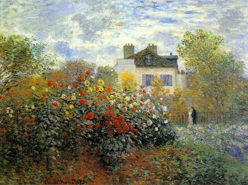 The Garden of Monet at Argenteuil, Claude Oscar Monet
