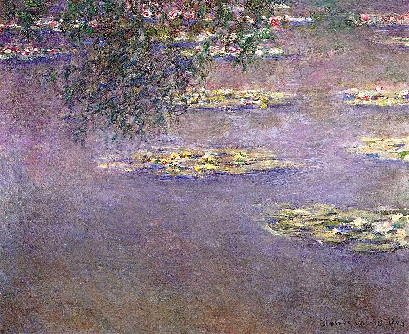 Water Lilies, 1903 02, Claude Oscar Monet