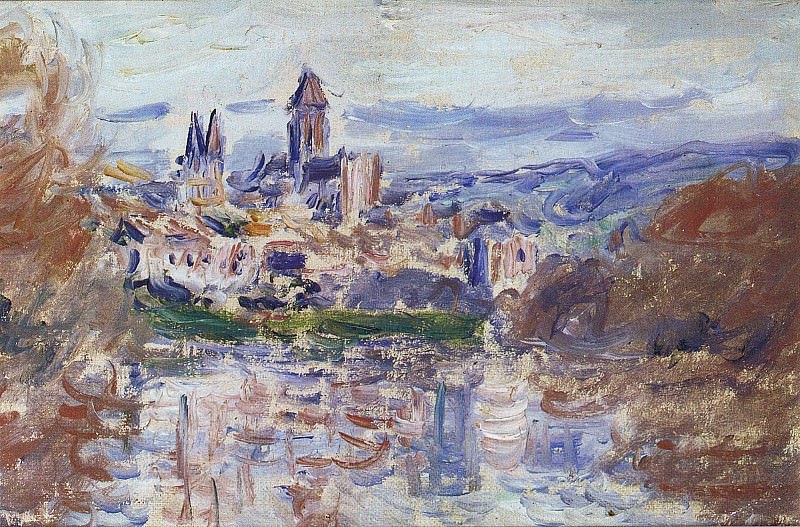 The Village of Vetheuil, Claude Oscar Monet