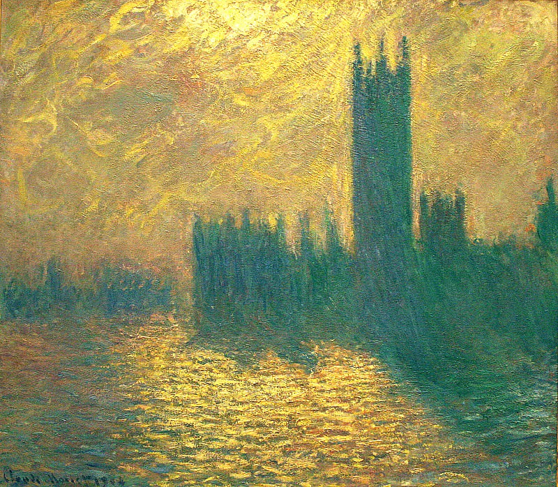 Houses of Parliament, Claude Oscar Monet