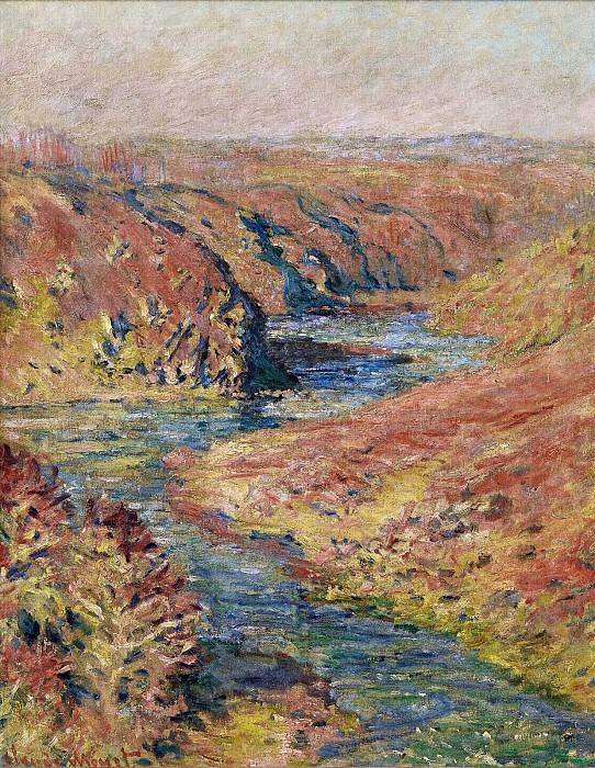 The Valley of Creuse at Fresselines, Claude Oscar Monet