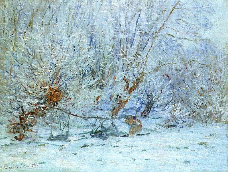 The Frost, Claude Oscar Monet