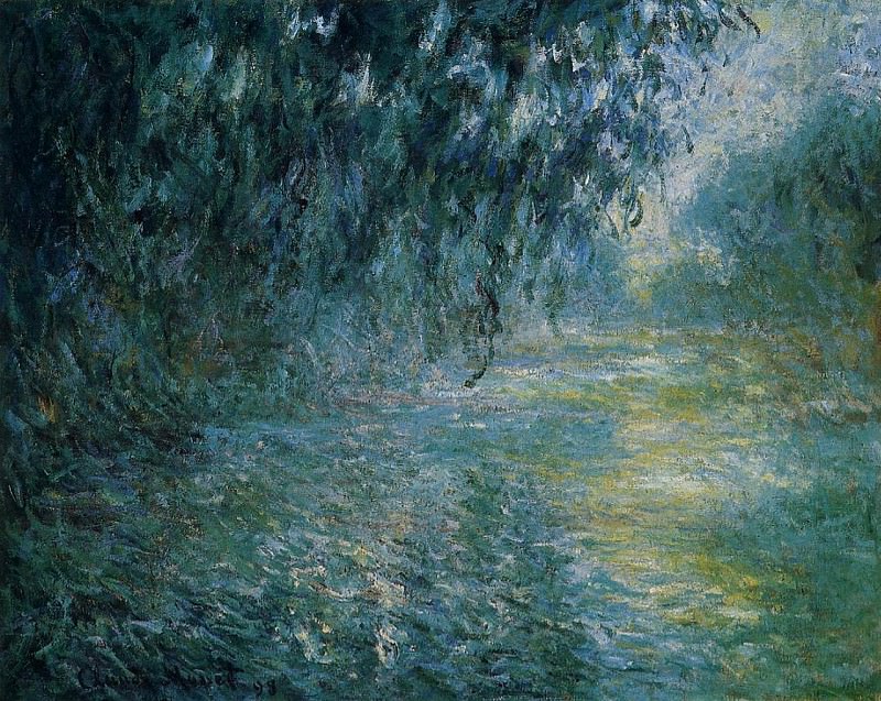 Morning on the Seine in the Rain, Claude Oscar Monet