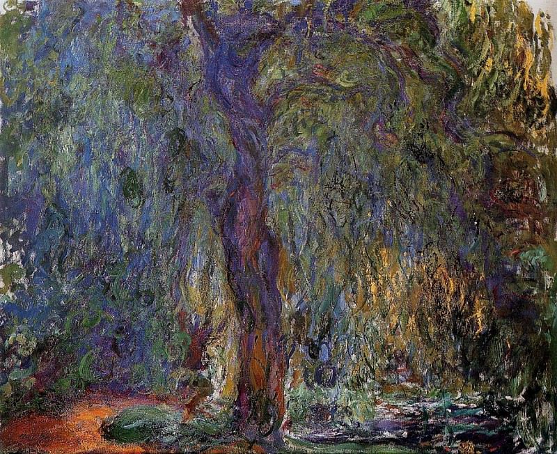 Weeping Willow 3, Claude Oscar Monet