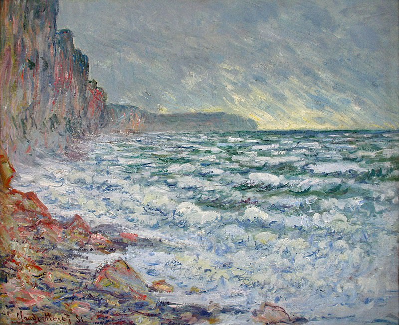 Fecamp, by the Sea, Claude Oscar Monet