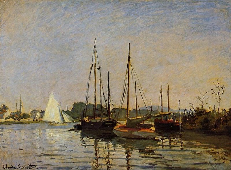 Pleasure Boats, Claude Oscar Monet