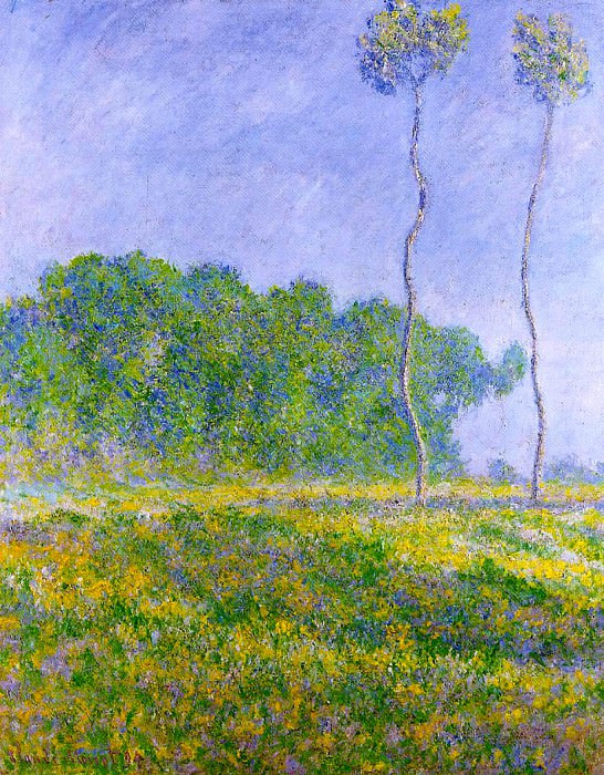 Spring Landscape, Claude Oscar Monet