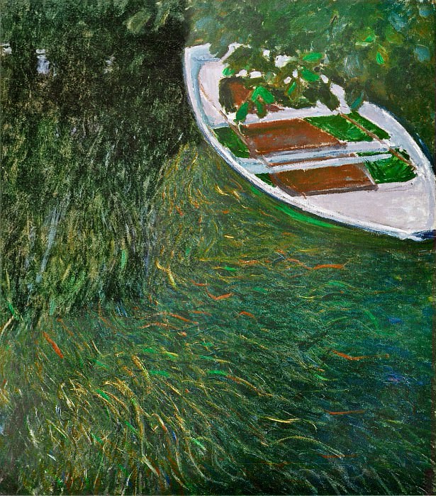 The Row Boat, Claude Oscar Monet