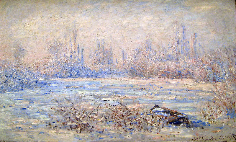 Frost near Vetheuil, Claude Oscar Monet
